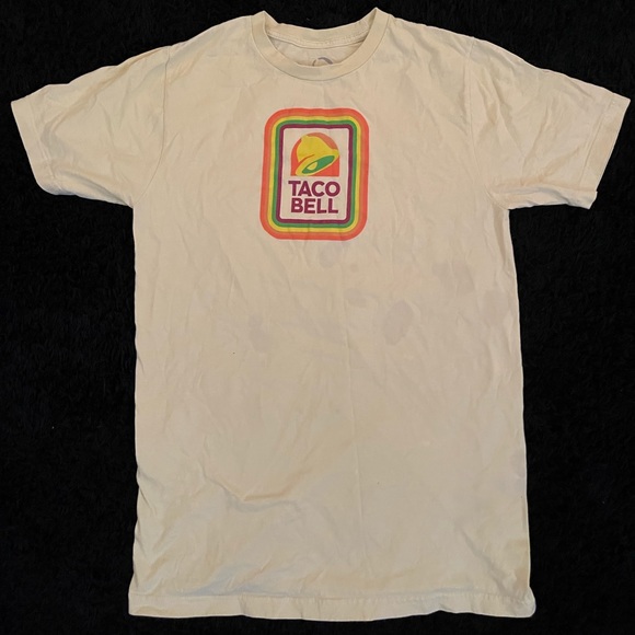taco bell shirt with small stain - Picture 1 of 1